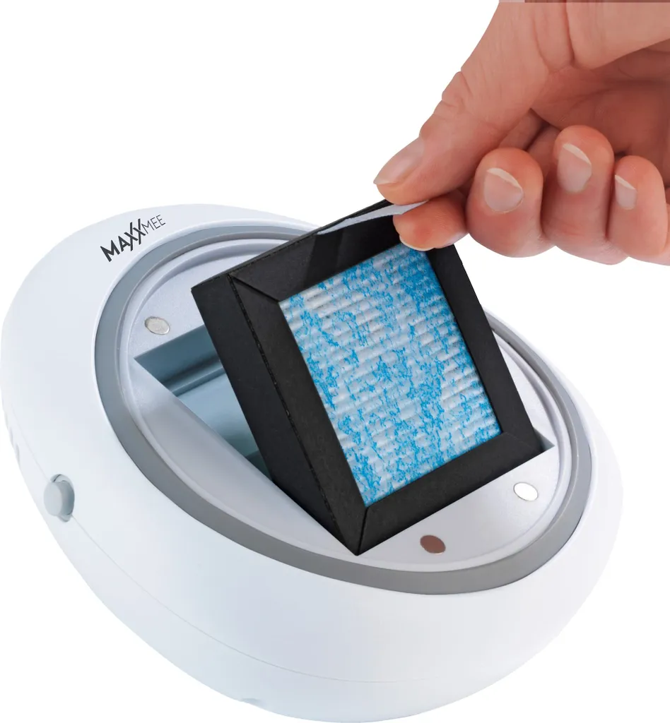 Luftreiniger Ionisator Filter Steckdose UV-Licht Vorfilter 30m² Weiß MAXXMEE 17 Luftreiniger Ionisator Filter Steckdose UV-Licht Vorfilter 30m² Weiß MAXXMEE – Bild 15