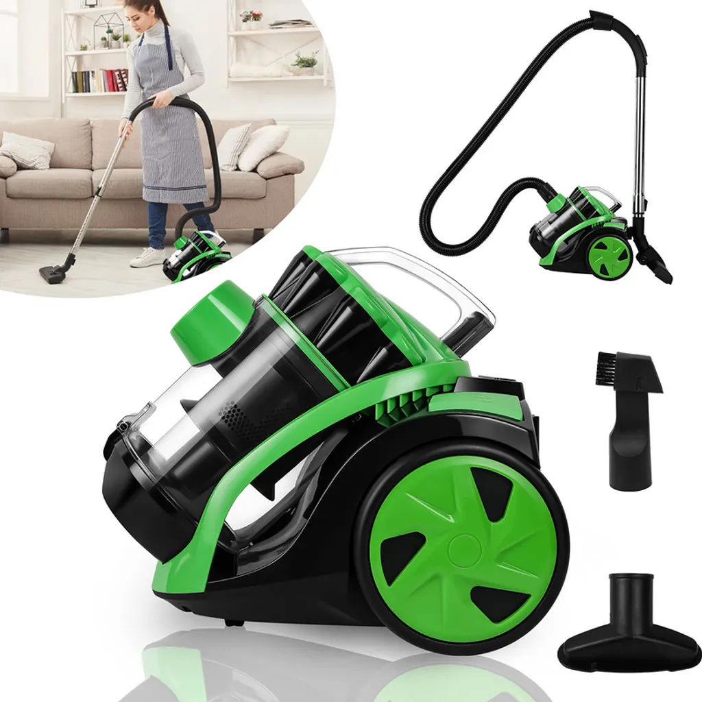 Wolketon Staubsauger Beutellos Bodenstaubsauger HEPA Filter 900W Zyklon Sauger 3 Tipps 3L 3 Wolketon Staubsauger Beutellos Bodenstaubsauger HEPA Filter 900W Zyklon Sauger 3 Tipps 3L