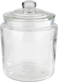 APS Vorratsglas -CLASSIC- /// Ø 11,5 Cm, H: 16 Cm, Volumen: 0,9 Liter /// Glas Polyethylen /// 82250 -Kaufland Verkäufe de62e4d9d49e6636edd91f22c4adad59