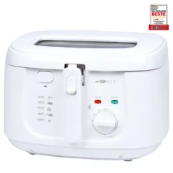 Clatronic FR 3771 Fritteuse, Geruchs- Und Fettdunstfilter, Stufenlos Regelbarer Thermostat Mit Kontrollleuchte (130 °C–190 °C), Großer Frittierkorb, 1800 W, Cool Touch-Gehäuse, Weiß 17 Clatronic FR 3771 Fritteuse, Geruchs- Und Fettdunstfilter, Stufenlos Regelbarer Thermostat Mit Kontrollleuchte (130 °C–190 °C), Großer Frittierkorb, 1800 W, Cool Touch-Gehäuse, Weiß -Kaufland Verkäufe de90ef8a3d76188b5700c1b03e8cee97