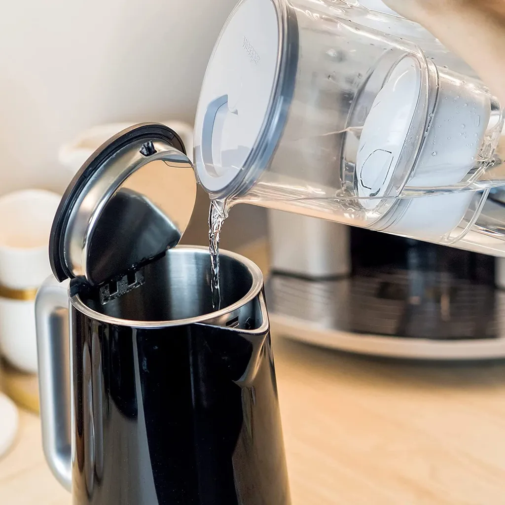 Wessper Glaskanne Crystaline 2.5L Mit Wessper AquaMax Filter - Grau 7 Wessper Glaskanne Crystaline 2.5L Mit Wessper AquaMax Filter - Grau – Bild 5
