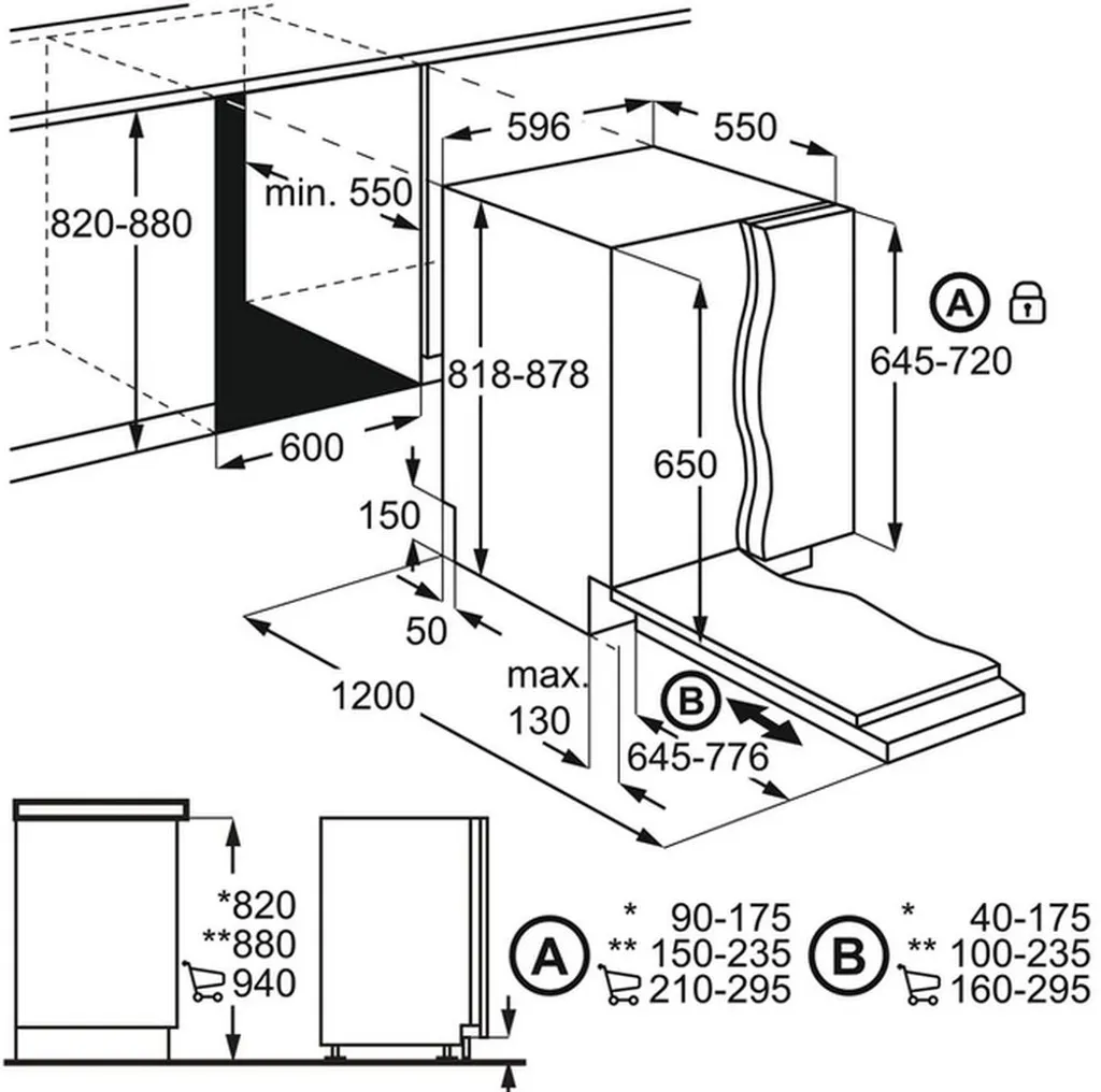 Zanussi - ZDLN6531 - Vollintegrierbarer Geschirrspüler - 60 Cm 5 Zanussi - ZDLN6531 - Vollintegrierbarer Geschirrspüler - 60 Cm – Bild 3