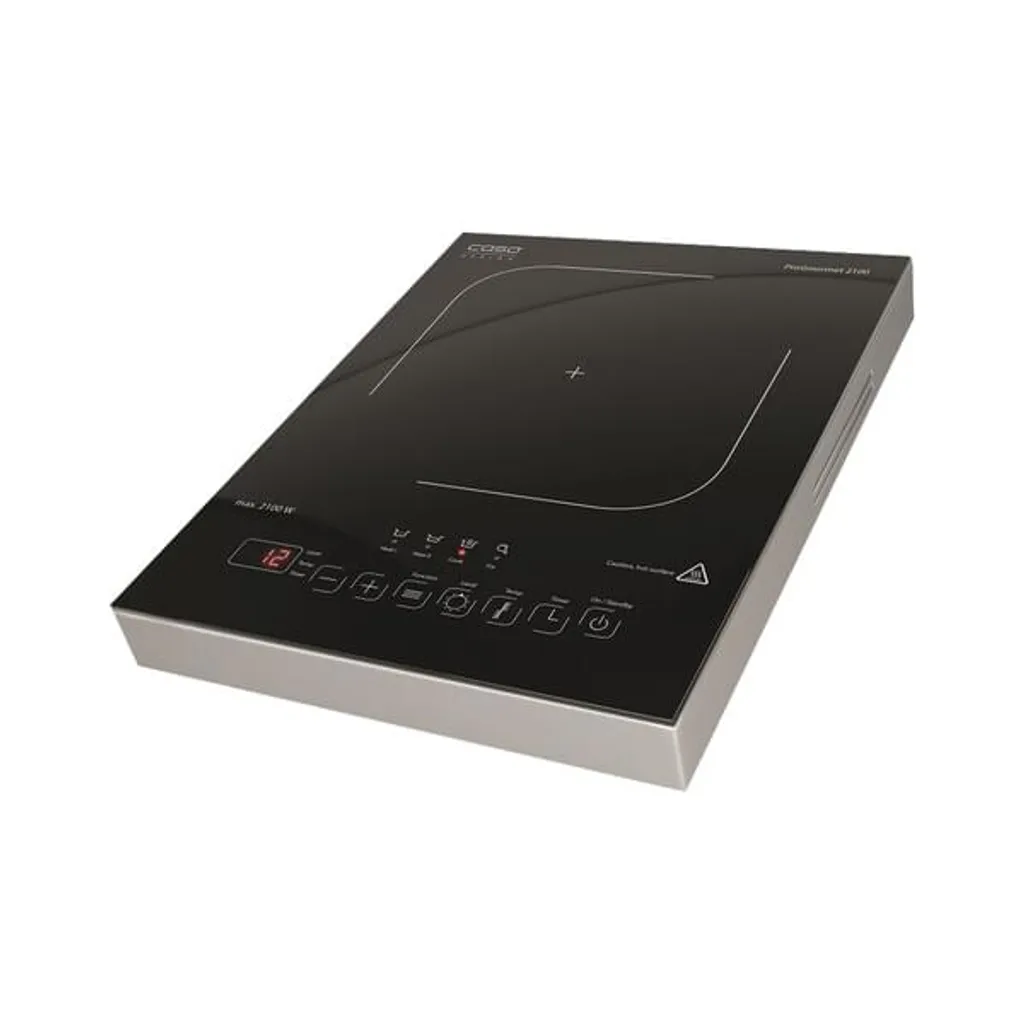 CASO ProGourmet 2100 Induktionskochplatte Mobil, Smart Control 2100 Watt, 4 Direkt- Und Warmhaltefunktion 60-240°C, Überhitzungsschutz, Glaskeramik 10 CASO ProGourmet 2100 Induktionskochplatte Mobil, Smart Control 2100 Watt, 4 Direkt- Und Warmhaltefunktion 60-240°C, Überhitzungsschutz, Glaskeramik – Bild 8