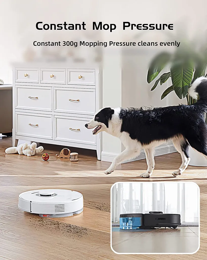 Roborock Q7 Max Staubsauger Saugroboter Kehrroboter 4200Pa Sonic LiDAR EU Schwarz (S5 MAX Update) 10 Roborock Q7 Max Staubsauger Saugroboter Kehrroboter 4200Pa Sonic LiDAR EU Schwarz (S5 MAX Update) – Bild 8