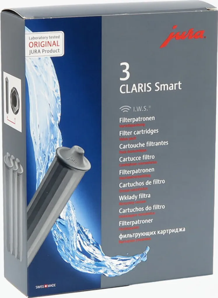 Jura Wasserfilter Claris Smart+ Filterpatrone, Filterkartusche (2er Pack) 4 Jura Wasserfilter Claris Smart+ Filterpatrone, Filterkartusche (2er Pack) – Bild 2