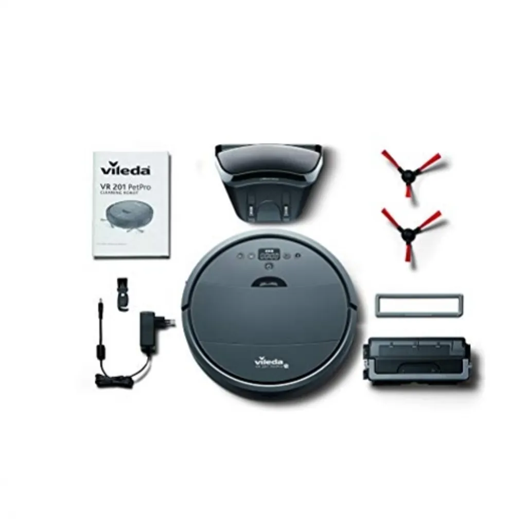 Vileda VR 201 PetPro Saugroboter Für Tierhaare Geeignet Bis Zu 90 Minuten Akku 13 Vileda VR 201 PetPro Saugroboter Für Tierhaare Geeignet Bis Zu 90 Minuten Akku – Bild 11