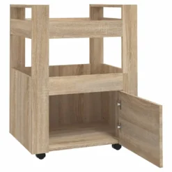 VidaXL Küchenwagen Sonoma-Eiche 60x45x80 Cm Holzwerkstoff -Kaufland Verkäufe e23611d0c0925c1c5e0c960a3abd503d