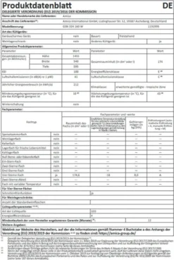 Amica - GSN 324 160 W - Gefrierschrank - NoFrost -Kaufland Verkäufe e28c60d9a514a7c3209ae0c1ee139eea