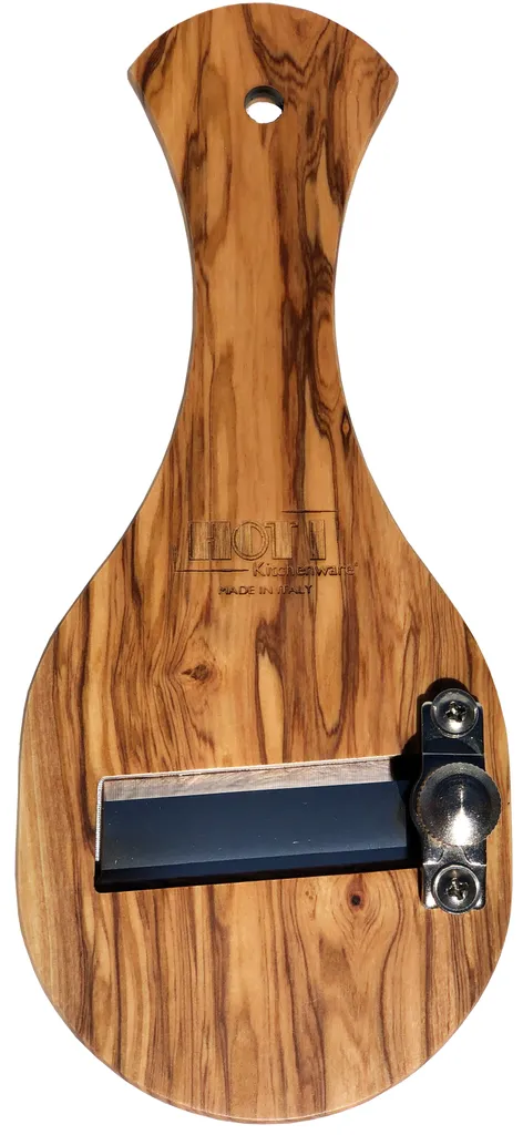 HOT! Kitchenware Trüffelhobel Aus Olivenholz, Glatte Klinge, Italy - Tartufo, Gourmet- Und Parmesanhobel 4 HOT! Kitchenware Trüffelhobel Aus Olivenholz, Glatte Klinge, Italy - Tartufo, Gourmet- Und Parmesanhobel – Bild 2