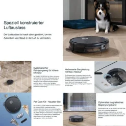 ECOVACS Saugroboter DEEBOT U2 PRO, 2-in-1 Saug- Und Wischroboter, Ideal Für Haustierbesitzer -Kaufland Verkäufe e2b03895a058ad81f7fc870b070d2f6e