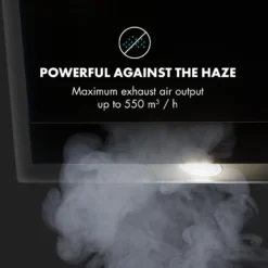 Klarstein Mirage 60 Dunstabzugshaube Kopffreihaube Wandabzugshaube , 60 Cm , Abluftleistung: 550 M³/h , ClearTouch Control: Seitlich Integrierte Touch-Steuerung , Eco Excellence: Energieeffizienzklasse A++ , Balanced Light Concept Mit 9 Verschiedenen RGB-Farben Als Ambientelicht , Kann Auf Umluftbetrieb Umgerüstet Werden , Zuschaltbare Beleuchtung , Schwarz -Kaufland Verkäufe e2f1b824137bef8aea2e31b66b325f4b