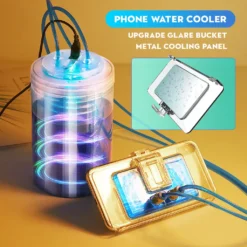 Universal Handy Wasserkühlung Kühler Gaming Phone Wasserkühler Einstellbarer Tragbarer Lüfterhalter -Kaufland Verkäufe e2fb5a09e1ffe9a59baea8e6946ff5f5