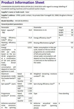 Haier HW100-B14959U1 Waschmaschine Frontlader 10kg Dampf AquaProtect -Kaufland Verkäufe e31164be88b276017e382d17063f679b