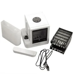 Cepewa Mini Klimaanlage,USB Stromanschluß,Luftkühler,7 LED Farbstufen -Kaufland Verkäufe e33bda0bc435d7c52ce74e2647cc20ab