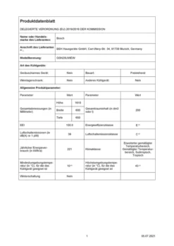 Bosch Serie 4 GSN33VWEP Gefrierschrank - Weiß -Kaufland Verkäufe e345d6d32de1b6d4f5c92dc08623dd4d