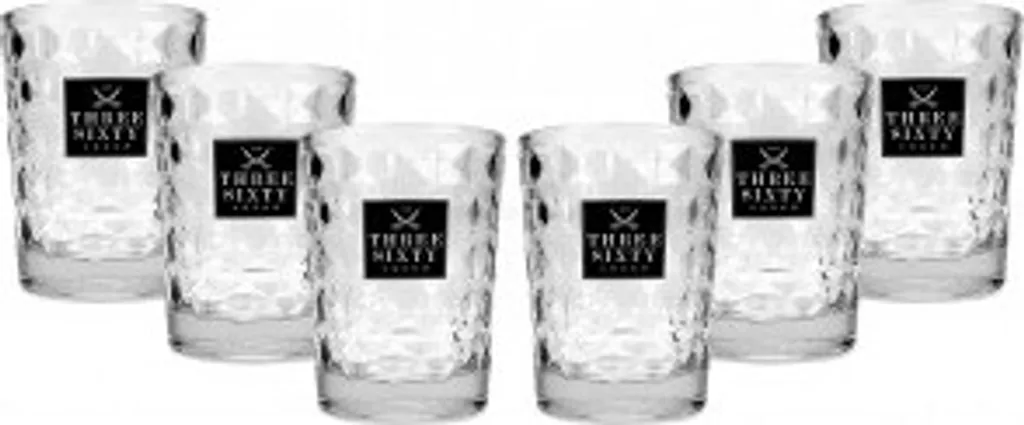 Three Sixty Glas Gläser Set - 6x Tumbler 0,2l 3 Three Sixty Glas Gläser Set - 6x Tumbler 0,2l