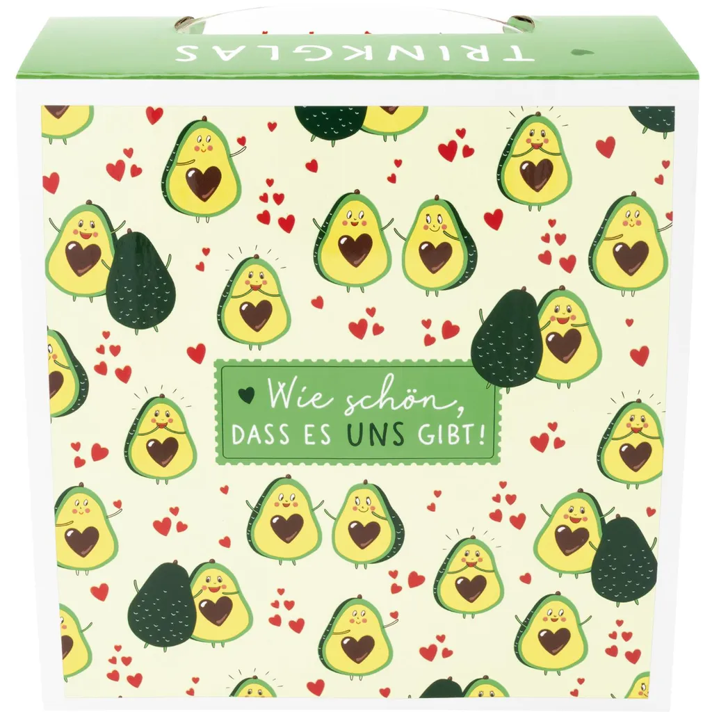 H:)PPY Life 47572 Trinkglas Avocado, 60 Cl, Konisch 6 H:)PPY Life 47572 Trinkglas Avocado, 60 Cl, Konisch – Bild 4