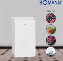 Bomann® Kühlschrank Mit Gefrierfach, 91L Nutzinhalt U. 8L Frosterfach, Kleiner Kühlschrank Mit 2 Ablagen, Türanschlag Wechselbar, Fridge Mit Stufenloser Temperaturregelung – KS 7230.1 -Kaufland Verkäufe e52b3da4a072e3a06c81ff09bf092300