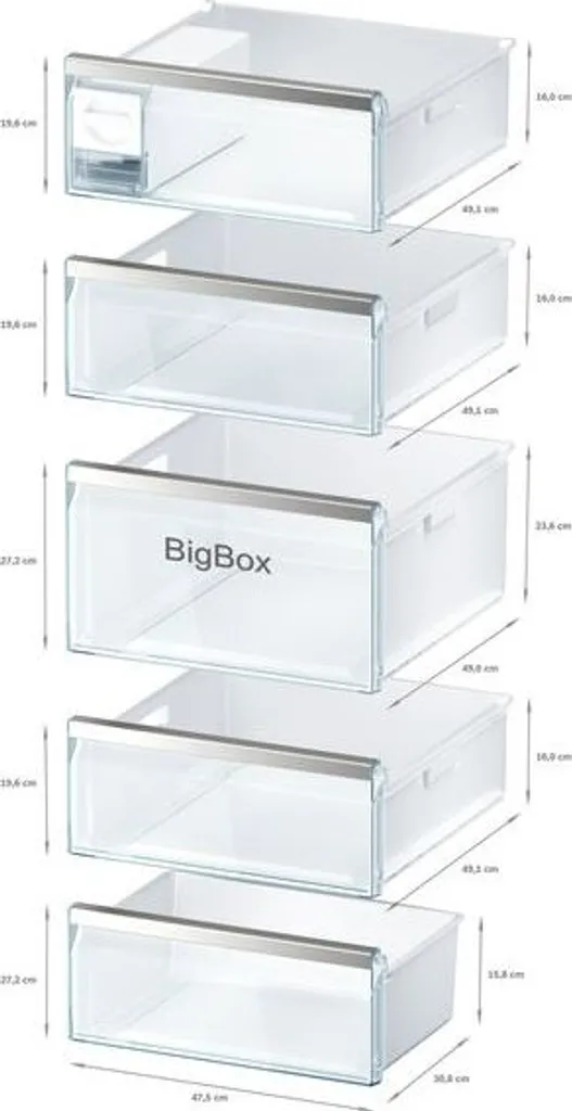 Bosch Serie 6 GSN51AWCV, Senkrecht, 289 L, SN-T, 38 DB, Frostfreies System, Weiß 22 Bosch Serie 6 GSN51AWCV, Senkrecht, 289 L, SN-T, 38 DB, Frostfreies System, Weiß – Bild 20