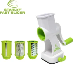 Starlyf Fast Slicer 3 In 1 Multischneider Reibt-Hobelt-Zerkleinert - Aus Der TV Werbung