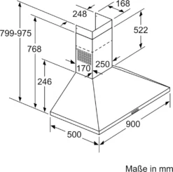 Bosch Serie 2 DWP96BC50 Wandhauben - Edelstahl -Kaufland Verkäufe e6b880b376f4dc0d84ea6304ff7f32c2