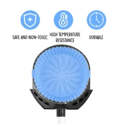 Hitzebeständige Air Fryer Silikon Topf Wiederverwendbar Ersatzeinlagen Korb Backofen Pad Backblech Fried Pizza Hähnchen Matte Blau -Kaufland Verkäufe e739f375428deaaad1343a47d1bc7db1