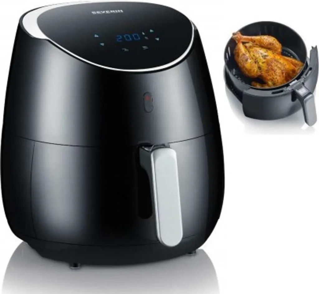 SEVERIN Heißluft-Fritteuse FR 2445 Edelstahl / Schwarz 13 SEVERIN Heißluft-Fritteuse FR 2445 Edelstahl / Schwarz – Bild 11