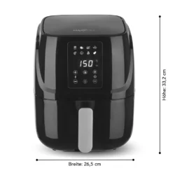 Heißluftfritteuse Fritteuse Fettarm Heißluft 1300W Touch Display Timer Schwarz 16 Heißluftfritteuse Fritteuse Fettarm Heißluft 1300W Touch Display Timer Schwarz -Kaufland Verkäufe e77df5eed7f89acc6700bb146947d7af