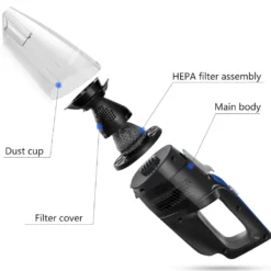 Aigostar Mercury 33LBX - Kabelloser Zyklon-Handstaubsauger, Nass- Und Trockensauger, 2050mAh Akku, 500ml Reservoir, HEPA-Filter. 16 Aigostar Mercury 33LBX - Kabelloser Zyklon-Handstaubsauger, Nass- Und Trockensauger, 2050mAh Akku, 500ml Reservoir, HEPA-Filter. -Kaufland Verkäufe e79adfadd6b11107b5c8d953461c4a99