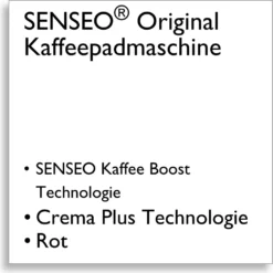 Philips Senseo Kaffeepadmaschine HD 6553/80 Original, Farbe Rot 24 Philips Senseo Kaffeepadmaschine HD 6553/80 Original, Farbe Rot -Kaufland Verkäufe e7a86882ae62062792077eb384b632a3