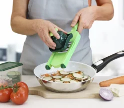 Genius Nicer Dicer Speed Light Handhobel Set 5-tlg. -Kaufland Verkäufe e8b90a665fbb2acaf3f571126eb0871c