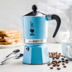 Bialetti Rainbow, Italienische Espresso-Kaffeemaschine, Aluminium, 3 Tassen, Blau -Kaufland Verkäufe e900015b84613d6b6831369efe029e1f