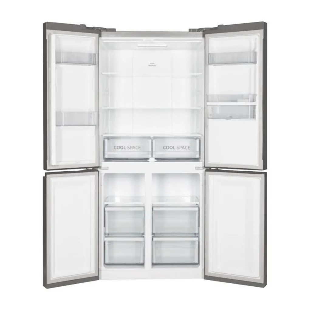 HOOVER HSC818FXWD - Kühlschrank Mit Mehreren Türen - 432L - Total No Frost - H 183 Cm X L 83 Cm - 41 DB (A) - Faux Inox 4 HOOVER HSC818FXWD - Kühlschrank Mit Mehreren Türen - 432L - Total No Frost - H 183 Cm X L 83 Cm - 41 DB (A) - Faux Inox – Bild 2