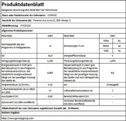 Gorenje GV 520 E 10 EB, Voll Integriert, Slimline (45 Cm), Schwarz, 11 Maßgedecke, 47 DB, Eco 45 ºC, Intensive 60 ºC, Schnell, Spülen, Standard 60 °C 13 Gorenje GV 520 E 10 EB, Voll Integriert, Slimline (45 Cm), Schwarz, 11 Maßgedecke, 47 DB, Eco 45 ºC, Intensive 60 ºC, Schnell, Spülen, Standard 60 °C -Kaufland Verkäufe e978e96c346d0ec40d39f7b557e146d3