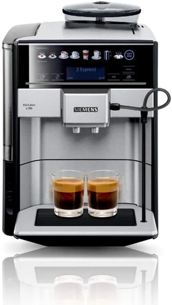 Siemens EQ.6 Plus S700 TE657503DE Kaffeemaschine - Schwarz / Edelstahloptik 8 Siemens EQ.6 Plus S700 TE657503DE Kaffeemaschine - Schwarz / Edelstahloptik – Bild 6