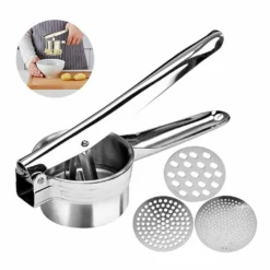 3 In 1 Edelstahl Kartoffelpresse Spätzlepresse Spaghettieispresse Mit 3 Locheinsätzen Kartoffel Ricer Masher Obstpresse Professionelle -Kaufland Verkäufe ea24fb0b924eab57c4a7b1ffede1d61c