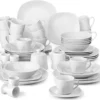 MALACASA, Serie Elisa, 50-teilig Tafelservice Aus Porzellan Für 6 Personen, Kombiservice Frühstückservice Kaffeeservice Mit Eierbecher, Kaffeetassen, Untertassen, Müslischalen, Dessertteller 1 MALACASA, Serie Elisa, 50-teilig Tafelservice Aus Porzellan Für 6 Personen, Kombiservice Frühstückservice Kaffeeservice Mit Eierbecher, Kaffeetassen, Untertassen, Müslischalen, Dessertteller -Kaufland Verkäufe eaa2a873d2748ba9e2ae07acd6914275