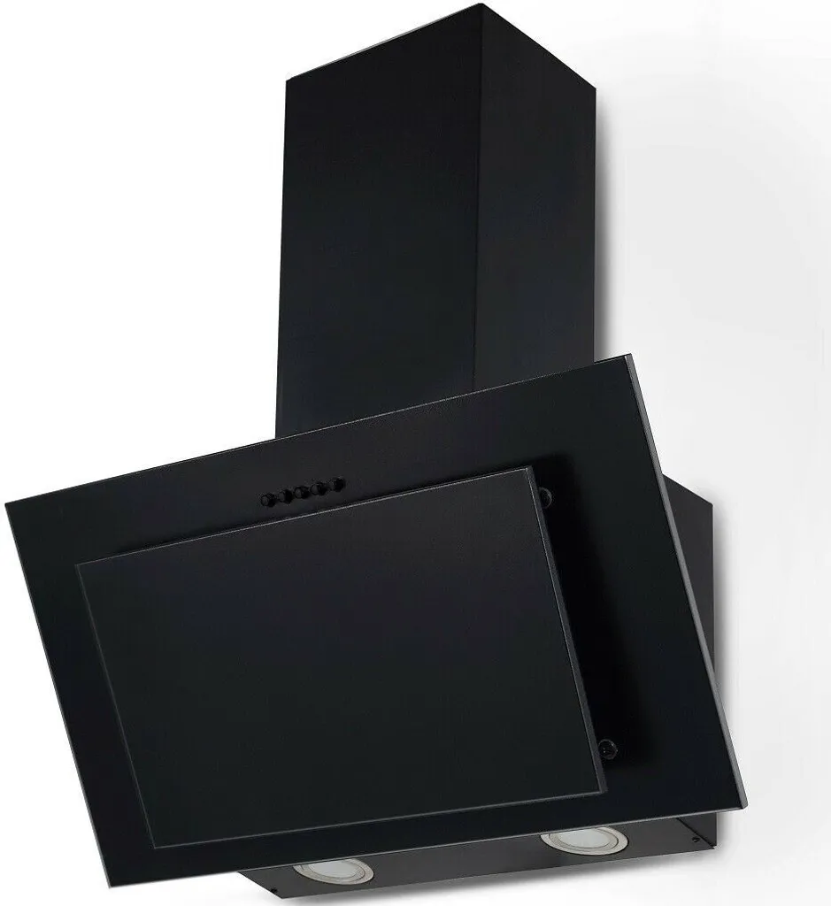 Dunstabzugshaube KH-MSH-60B Schwarz 60cm Schräghaube Randabsaugung 3 Dunstabzugshaube KH-MSH-60B Schwarz 60cm Schräghaube Randabsaugung