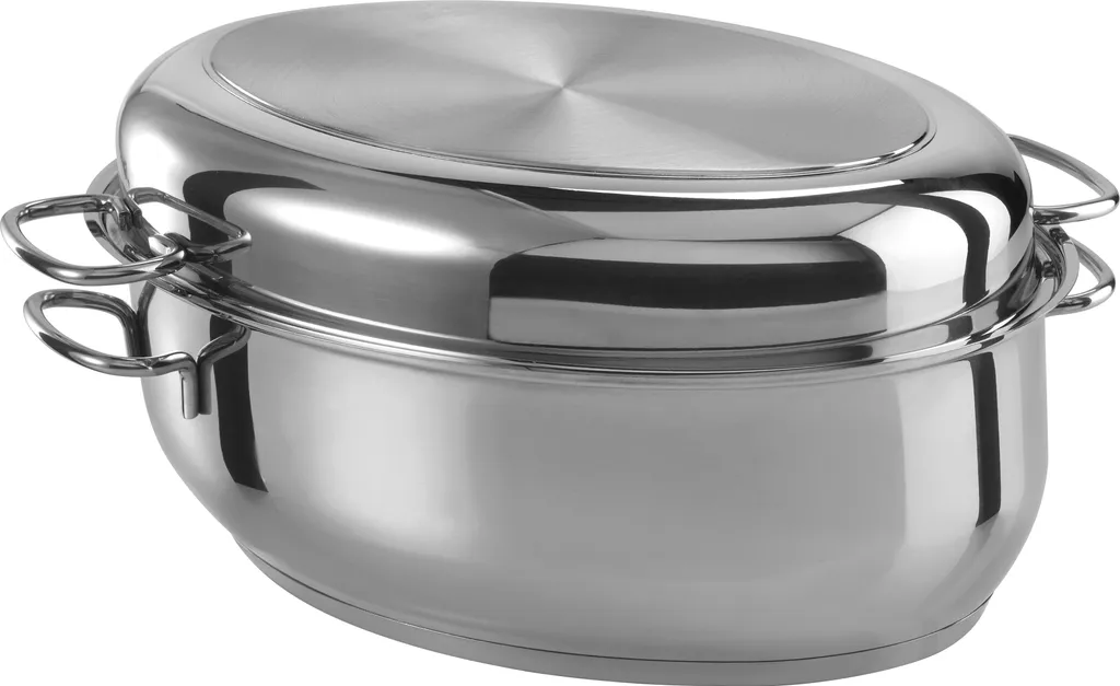 GSW Edelstahlbräter Edelstahl 38cm 4 GSW Edelstahlbräter Edelstahl 38cm – Bild 2