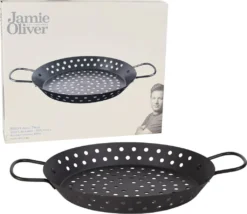 Jamie Oliver Grillpfanne - Antihaft - Mit Griffen - Spülmaschinenfest - Ø 30cm - Kohlenstoffstahl -Kaufland Verkäufe ec43ad08670241dba5e3ad0938477e34
