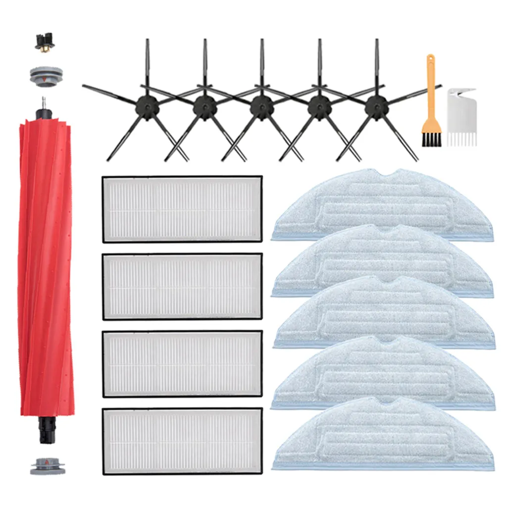 17er Set ZubehöR Für Roborock S7 S7 + S7 Plus S7 Max T7S T7S Plus Saugroboter Filter Mop (Schwarz) 3 17er Set ZubehöR Für Roborock S7 S7 + S7 Plus S7 Max T7S T7S Plus Saugroboter Filter Mop (Schwarz)
