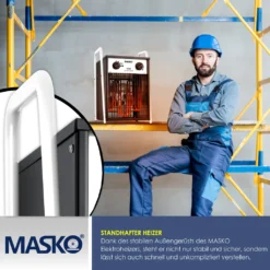 MASKO® Elektroheizer Heizlüfter Bauheizer Mit Integriertem Thermostat Elektrisch Heizgerät Mit 3 Heizstufen Heizgebläse Für Innen- Und Außeneinsatz Überlastschutz Elektroheizgebläse , Farbe:Weiß, Größe:9 KW 14 MASKO® Elektroheizer Heizlüfter Bauheizer Mit Integriertem Thermostat Elektrisch Heizgerät Mit 3 Heizstufen Heizgebläse Für Innen- Und Außeneinsatz Überlastschutz Elektroheizgebläse , Farbe:Weiß, Größe:9 KW -Kaufland Verkäufe ed50c098ecf5d20b5e78ffa1e13495d1