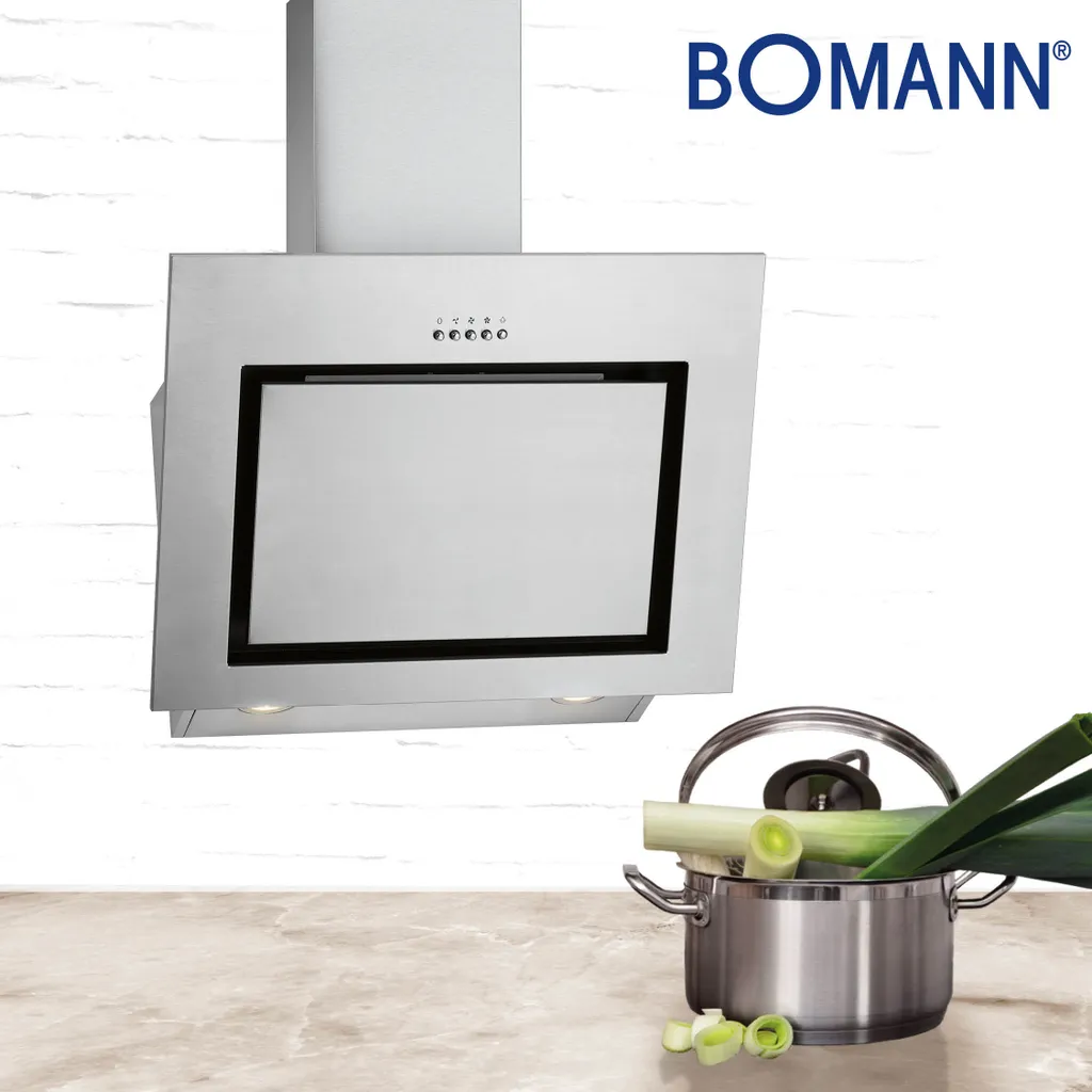 Bomann Kopffreihaube DU 773 Inox 60cm Vertikal Umluft Abluft 9 Bomann Kopffreihaube DU 773 Inox 60cm Vertikal Umluft Abluft – Bild 7