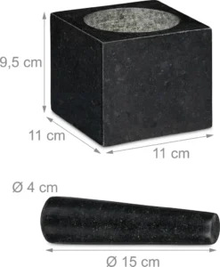 Relaxdays Eckiger Granit Mörser Mit Stößel -Kaufland Verkäufe edc94540653b7c551896f237c7be0a45