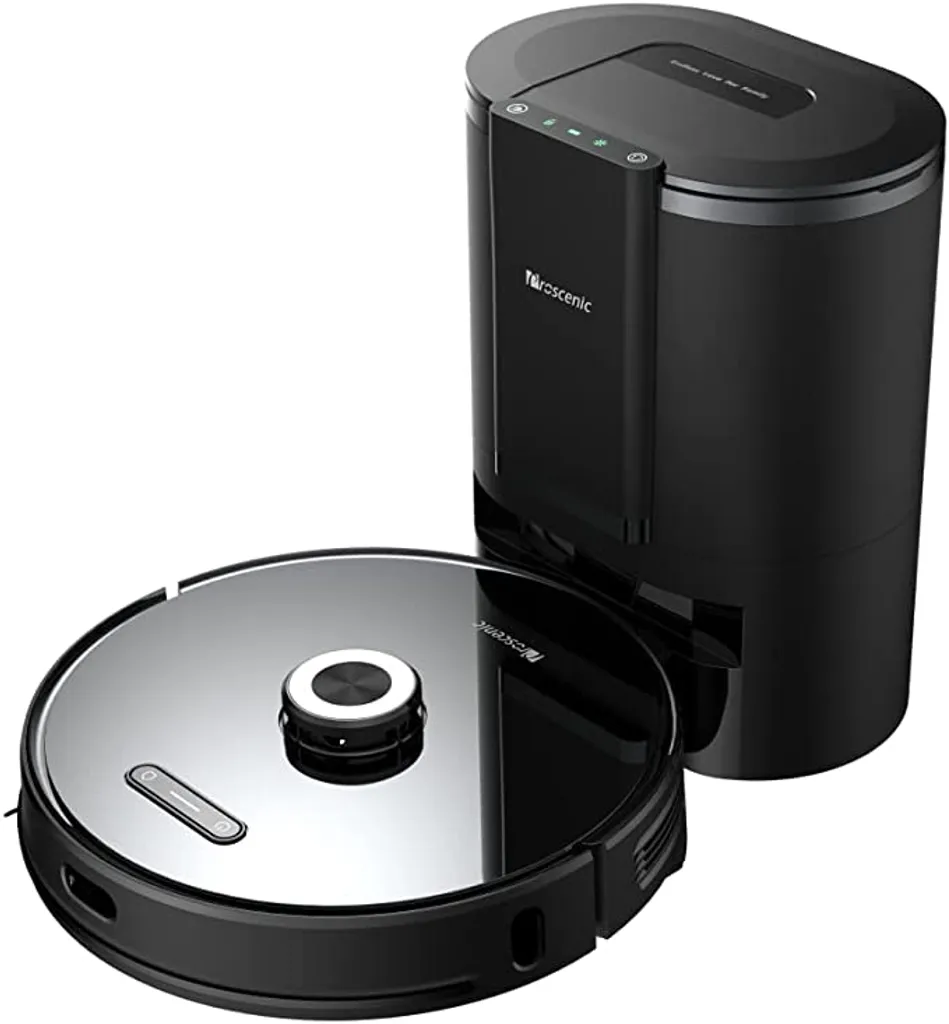 Proscenic M8PRO, Beutellos, Schwarz, Rund, 0,28 L, 80 DB, Still 3 Proscenic M8PRO, Beutellos, Schwarz, Rund, 0,28 L, 80 DB, Still