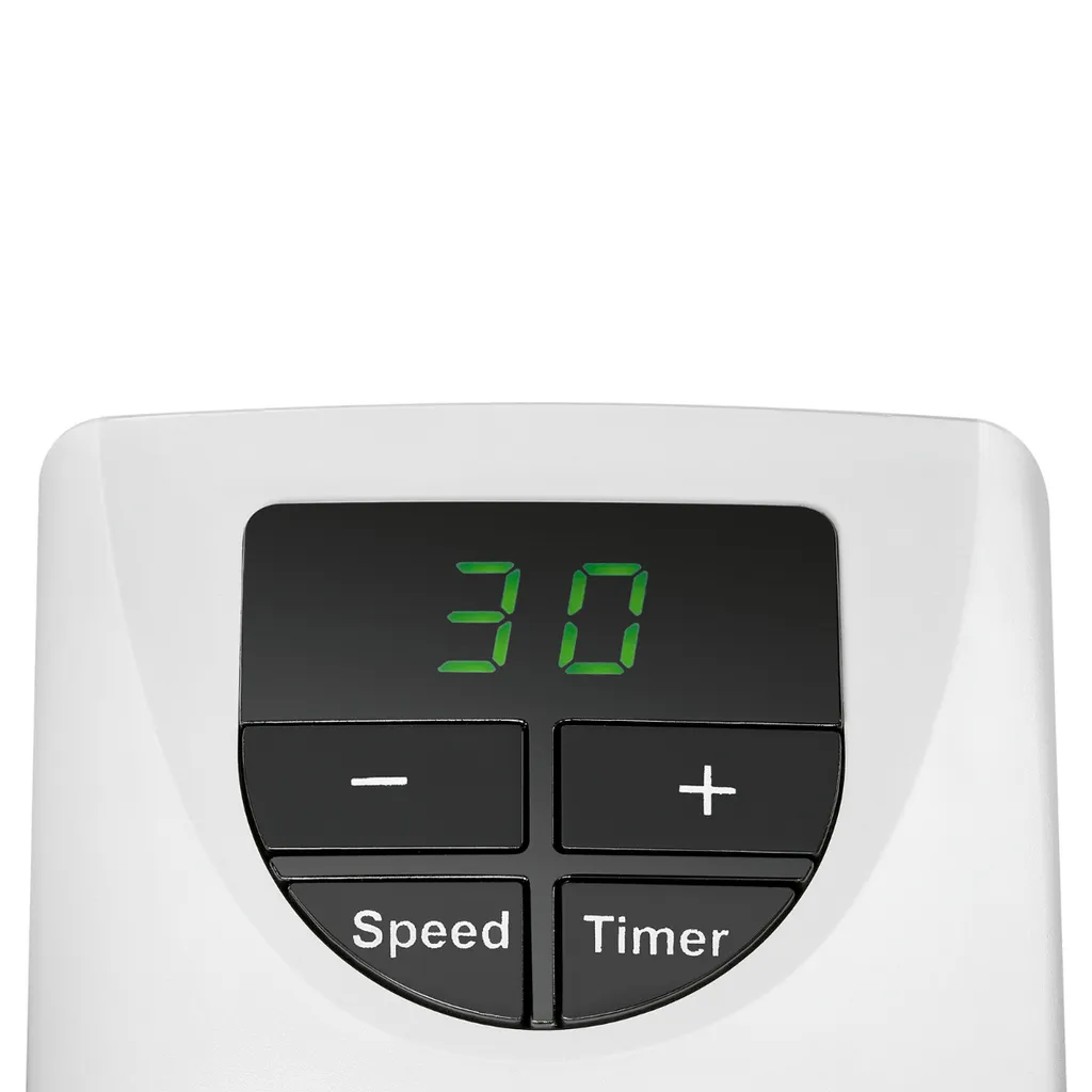 Clatronic HL 3738 Mobiler Steckdosen-Heizlüfter Mit 2 Gebläsestufen, Hochwertiges PTC-Heizelement, LED-Display-und Kontrollleuchte 6 Clatronic HL 3738 Mobiler Steckdosen-Heizlüfter Mit 2 Gebläsestufen, Hochwertiges PTC-Heizelement, LED-Display-und Kontrollleuchte – Bild 4