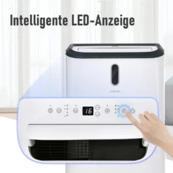 Merax 4in1 Mobile Klimagerät 12000 BTU Klimaanlage Mit Fernbedienung Und APP-Steuerung (WiFi), Klimaanlage Mit Ventilationsfunktion + Kühlen + 24h-Timer Für Räume Bis 100 M³[EEK A] -Kaufland Verkäufe ee10abbcd65f850e5649dceb041a845d