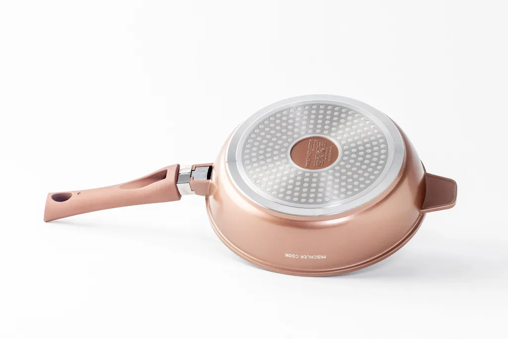 Mischler Cook Bratpfanne Ø24 Cm Marmorbeschichtet Mit Glasdeckel 2-teilig 5 Mischler Cook Bratpfanne Ø24 Cm Marmorbeschichtet Mit Glasdeckel 2-teilig – Bild 3