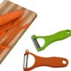 2er Set - Sparschäler Für Obst Und Gemüse - 2er Pack Gemüseschäler Farbe - 1 X Grün Und 1 X Orange | Obstschäler Mit Edelstahl Klinge | Universalschäler - Kartoffelschäler 13,4cm X 6,8cm -Kaufland Verkäufe ee9f1f432538507c62c96e7b124d2f46