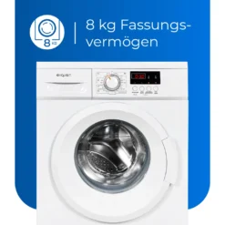 Exquisit Waschmaschine WA8014-030E Weiss | 8 Kg Fassungsvermögen | 1400 U/min -Kaufland Verkäufe eed27015781d10e39eec190e5983ce2c